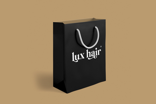 Luxury Hair paper bag
